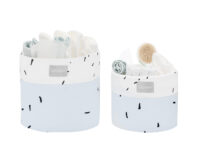 Комплект кош за аксесоари 2 бр - 22см и 18см Bear with me Blue - Image 2