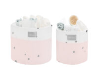 Комплект кош за аксесоари 2 бр - 22см и 18см Bear with me Pink - Image 2