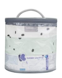 Комплект кош за аксесоари 2 бр - 22см и 18см Bear with me Mint - Image 3
