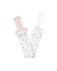 Клипс с лента за залъгалка Savanna Pink