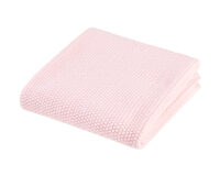 Плетено памучно одеяло Dream Big Pink
