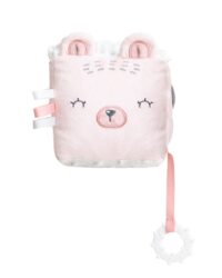Плюшено кубче Bear with me Pink