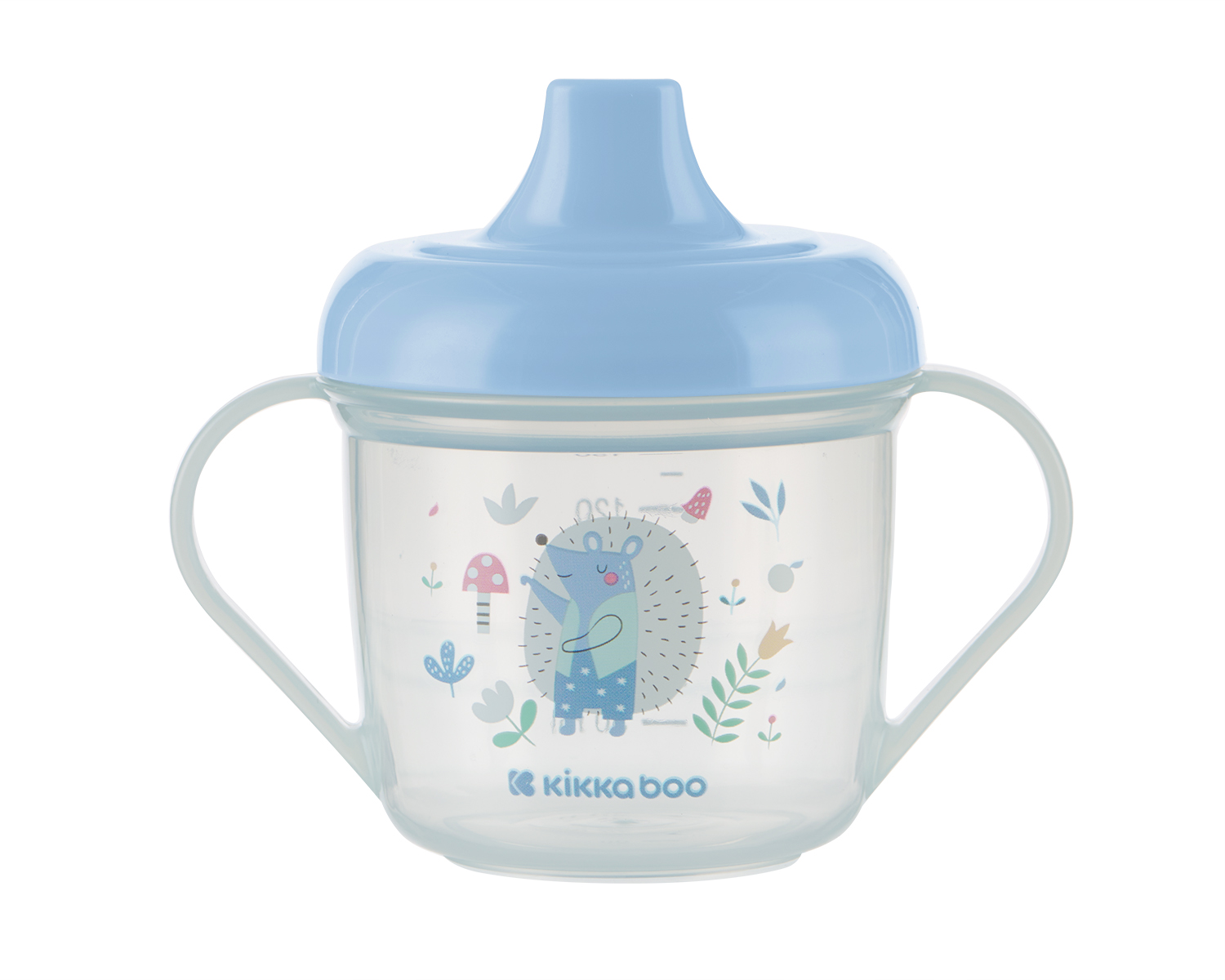 Чаша с твърд накрайник 150мл Forest Party Blue