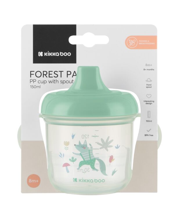 Чаша с твърд накрайник 150мл Forest Party Mint - Image 3