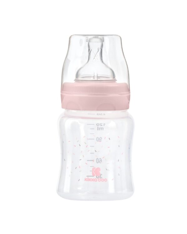 Шише РР 120мл Hippo Dreams Pink