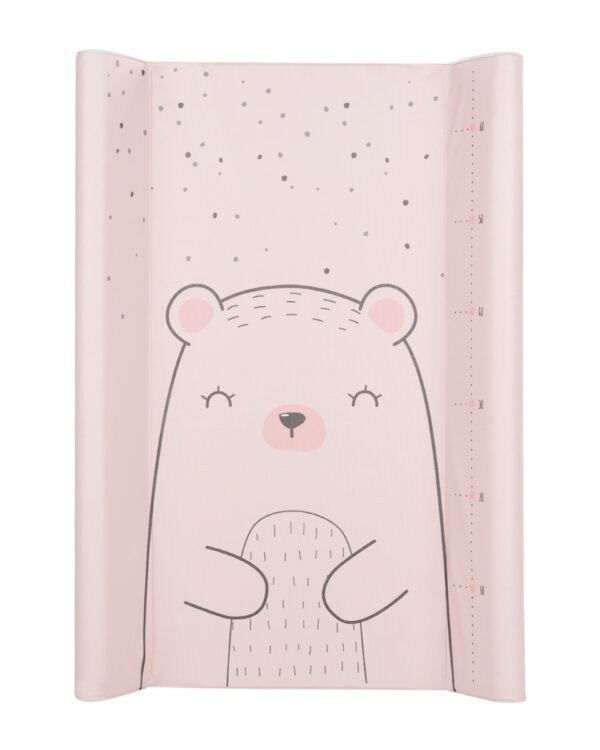 Мека PVC подложка за повиване 50х70см Bear with me Pink