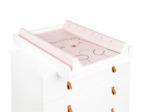 Мека PVC подложка за повиване 50х70см Bear with me Pink - Image 3