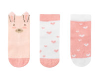 Бебешки чорапи с 3D уши Rabbits in Love 0-6м - Image 2