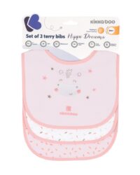 Сет хавлиени лигавници 3 броя Hippo Dreams Pink - Image 5
