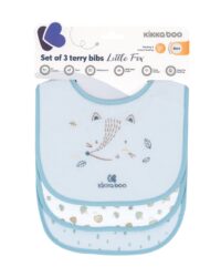 Сет хавлиени лигавници 3 броя Little Fox Blue - Image 5