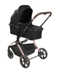 Комбинирана количка 2в1 с кош за новородено Kara Black - Image 13