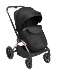 Комбинирана количка 2в1 с кош за новородено Kara Black - Image 2