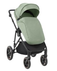 Комбинирана количка 2в1 с кош за новородено Thea Army Green 2024 - Image 2