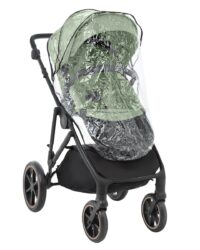 Комбинирана количка 2в1 с кош за новородено Thea Army Green 2024 - Image 4