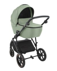 Комбинирана количка 2в1 с кош за новородено Thea Army Green 2024 - Image 11