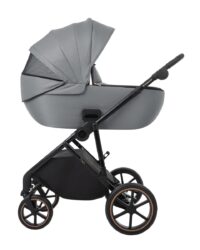 Комбинирана количка 2в1 с кош за новородено Thea Grey 2024 - Image 16