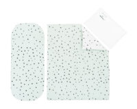 Бебешки спален комплект за количка 6 части Bear with me Mint - Image 2