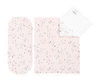 Бебешки спален комплект за количка 6 части Bear with me Pink - Image 2