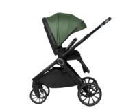 Комбинирана количка 2в1 с кош за новородено Tiffany Army Green 2024 - Image 5