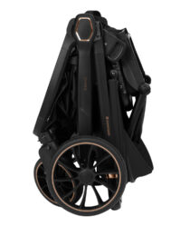 Комбинирана количка 2в1 с кош за новородено Tiffany Black 2024 - Image 17