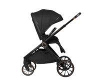 Комбинирана количка 2в1 с кош за новородено Tiffany Black 2024 - Image 5