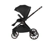 Комбинирана количка 2в1 с кош за новородено Tiffany Black 2024 - Image 6