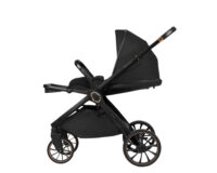 Комбинирана количка 2в1 с кош за новородено Tiffany Black 2024 - Image 7