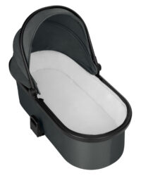 Комбинирана количка 2в1 с кош за новородено Tiffany Dark Grey 2024 - Image 12