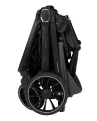 Комбинирана количка 2в1 с кош за новородено Tiffany Dark Grey 2024 - Image 17