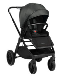 Комбинирана количка 2в1 с кош за новородено Tiffany Dark Grey 2024 - Image 2