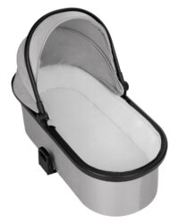Комбинирана количка 2в1 с кош за новородено Tiffany Light Grey 2024 - Image 12