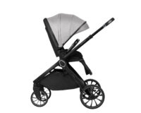 Комбинирана количка 2в1 с кош за новородено Tiffany Light Grey 2024 - Image 5