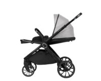 Комбинирана количка 2в1 с кош за новородено Tiffany Light Grey 2024 - Image 7