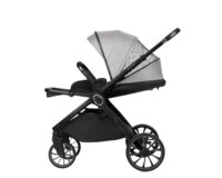 Комбинирана количка 2в1 с кош за новородено Tiffany Light Grey 2024 - Image 8