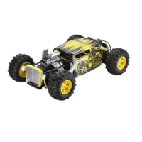 Детска кола 4х4 за каскади с RC управление 1:12, жълта - Image 2
