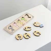 Детска дървена игра - Цветните ключове от замъка - Image 3