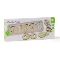 Детска дървена игра - Цветните ключове от замъка - Image 5