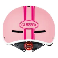 Детска светеща каска Globber Master XS/S (47-51см), пастелно розова - Image 5