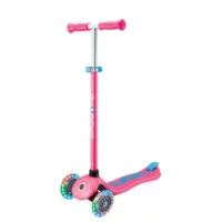 Детска тротинетка с 3 светещи колела GLOBBER PRIMO PLUS LIGHTS, розова - Image 5