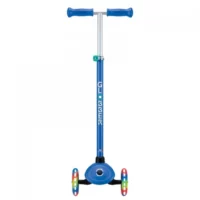 Детска тротинетка с 3 светещи колела GLOBBER PRIMO PLUS LIGHTS, синьо - зелена - Image 9