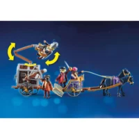 Детски конструктор Playmobil, Чарли със затворническия вагон - Image 4