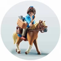 Детски конструктор Playmobil, Марла с кон - Image 6