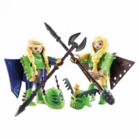 Детски конструктор Playmobil, Raffnut and Taffnut - Image 3