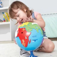 Детски пъзел - Глобус с континенти - Image 7