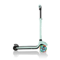 Електрическа тротинетка със светещи колела GLOBBER E-MOTION 4 PLUS за деца над 6 години - ментово зелена - Image 4