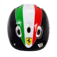 Комплект ролери, каска и протектори Ferrari за деца, 29-32 номер – черен - Image 4