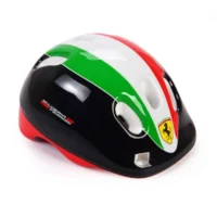 Комплект ролери, каска и протектори Ferrari за деца, 29-32 номер – черен - Image 5