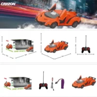 Състезателен автомобил със светлини и RC управление 1:24 - Image 3