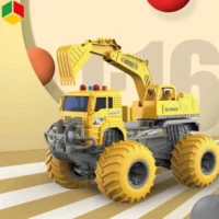 Строителен багер със звукови и светлинни ефекти, RC 1:16 - Image 5