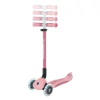 Тротинетка 5 в 1 GLOBBER GO UP DELUXE LIGHTS 360° - пастелно розова - Image 7